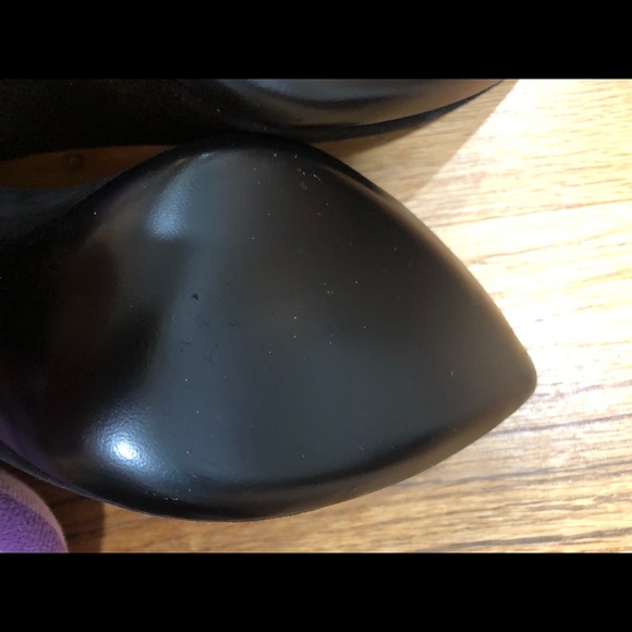 Brand new black suede miu miu heels - Picture 8 of 11